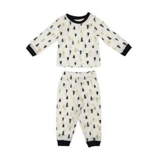 Kids Tree-Print Pajama Set Family PJs Christmas Holidays Child 2T-3T New